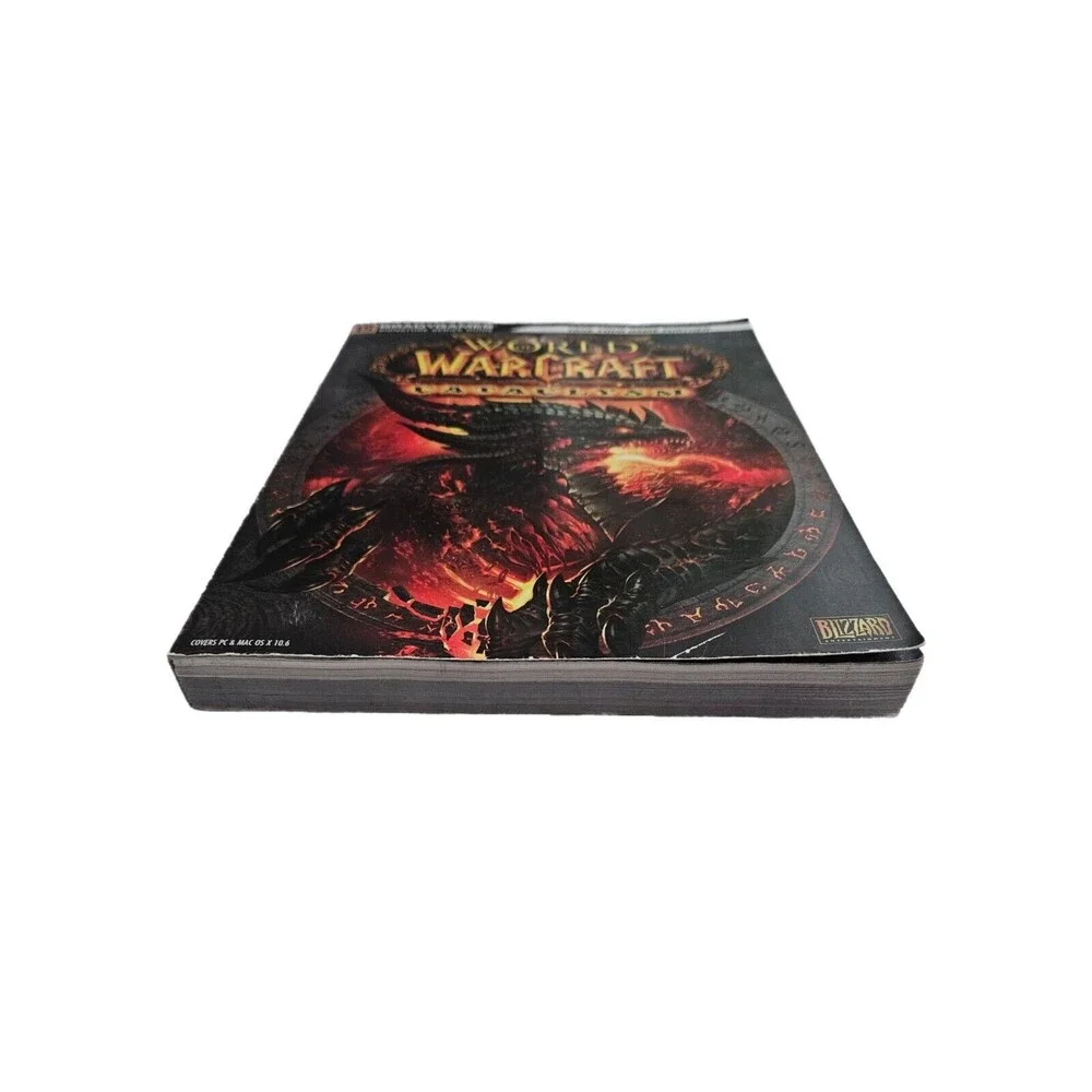 Brady Games Signature Series Guide World of Warcraft Cataclysm Covers PC&MAC OS